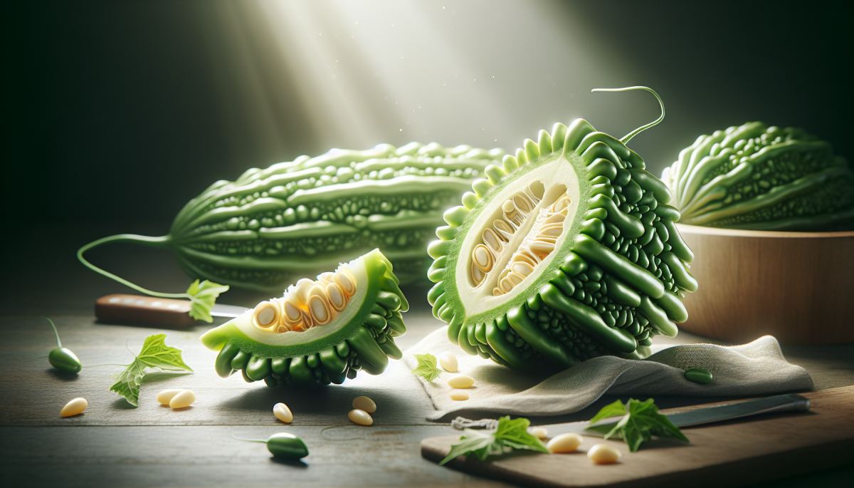 Bitter melon fruit and seeds, the natural source of Ξ±-eleostearic acid studied for senolytic properties