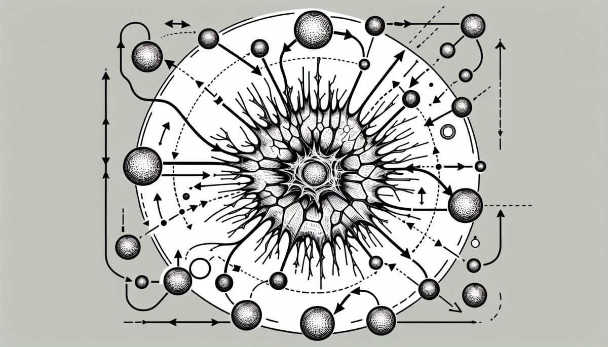 How senescent 'zombie' cells release SASP signals that damage neighboring tissue and drive chronic inflammation