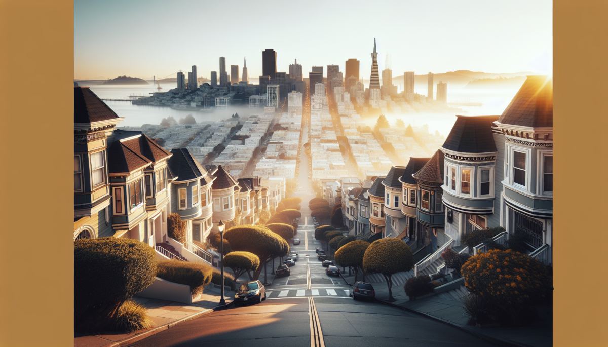 Russian Hill neighborhood in San Francisco, where OpenAI CEO Sam Altman's home was targeted in a firebomb attack