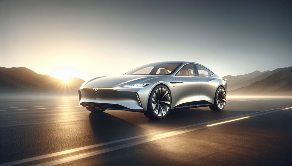 Xiaomi SU7 electric sedan, the company's first production vehicle, which sold out in minutes at its 2024 China launch