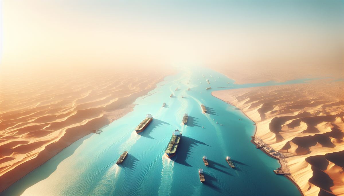The Strait of Hormuz, the narrow waterway between Iran and Oman through which 20% of global oil passes