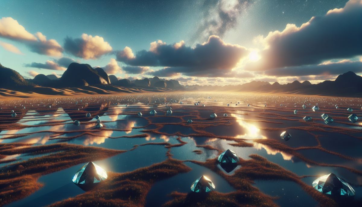 Ancient asteroid strike left a 900-kilometer glass field hidden across Brazil