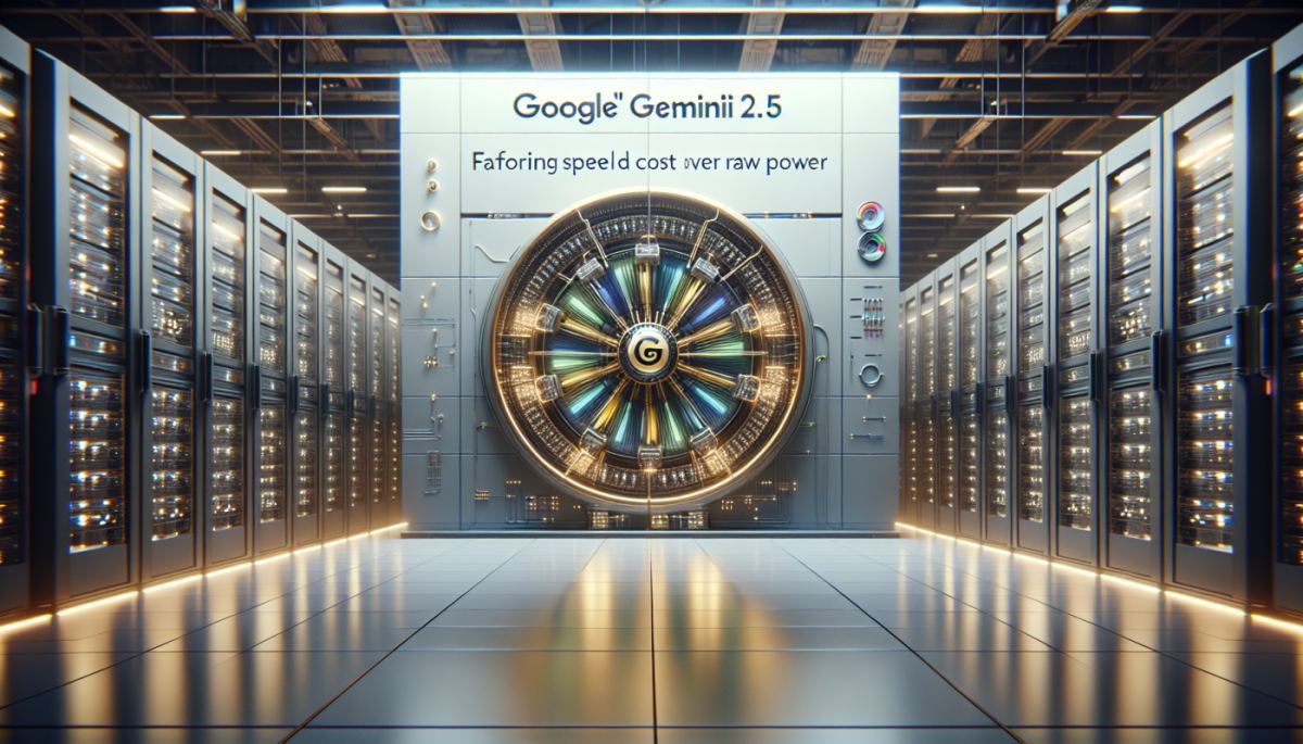Google's Gemini 2.5 Expansion Bets on Speed and Cost Over Raw Power