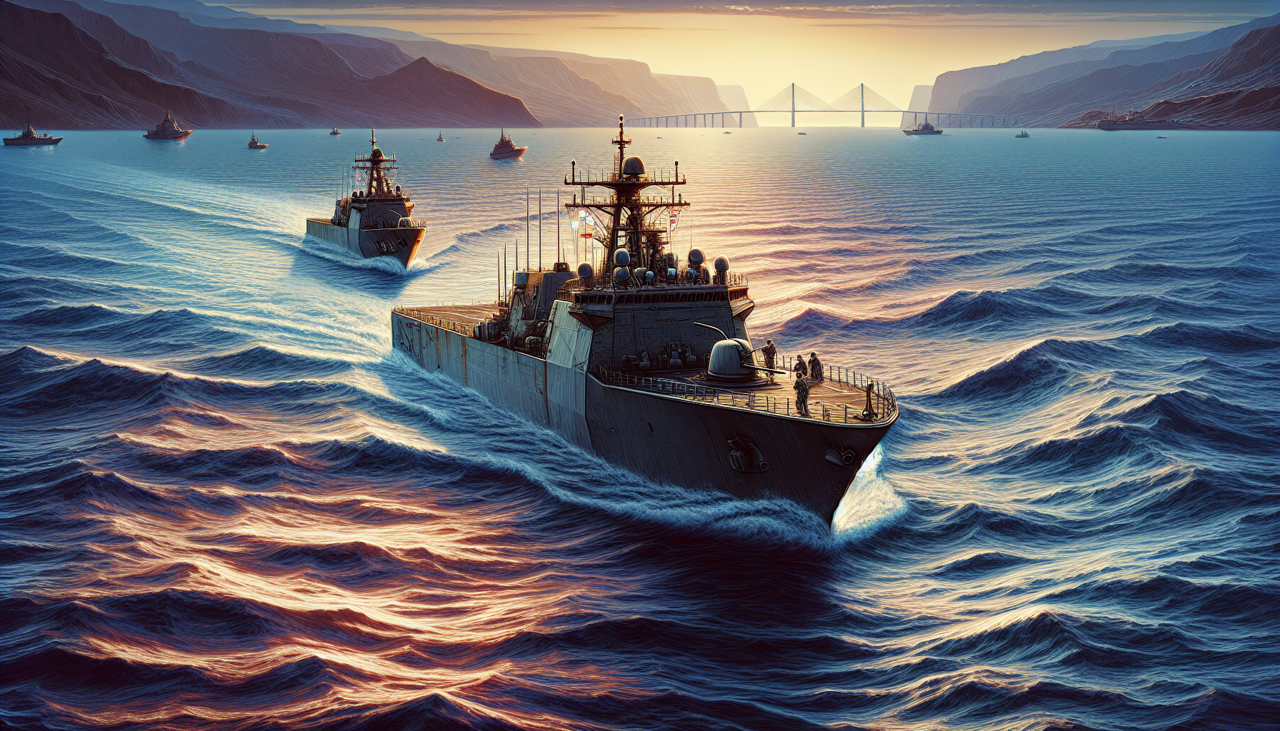 Two US Minesweepers Pull Back From the Gulf as Iran's Strait Threat Grows Louder